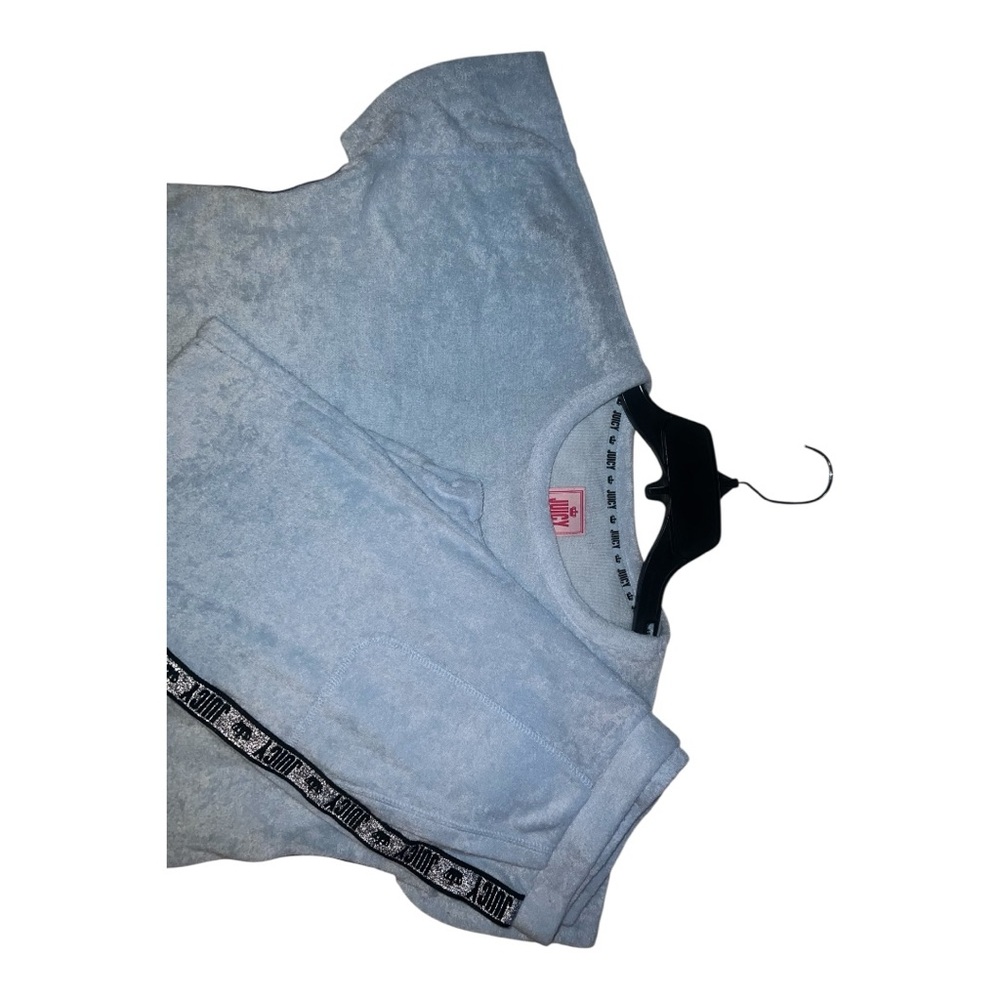 Juicy Couture Soft light Blue terry cloth Lounge Set - Picture 9 of 14